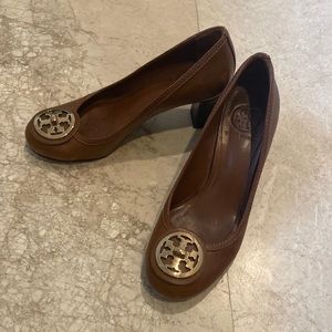 Real Leather Tory Burch Pumps/Heels Size 7- Broken In & Comfortable!